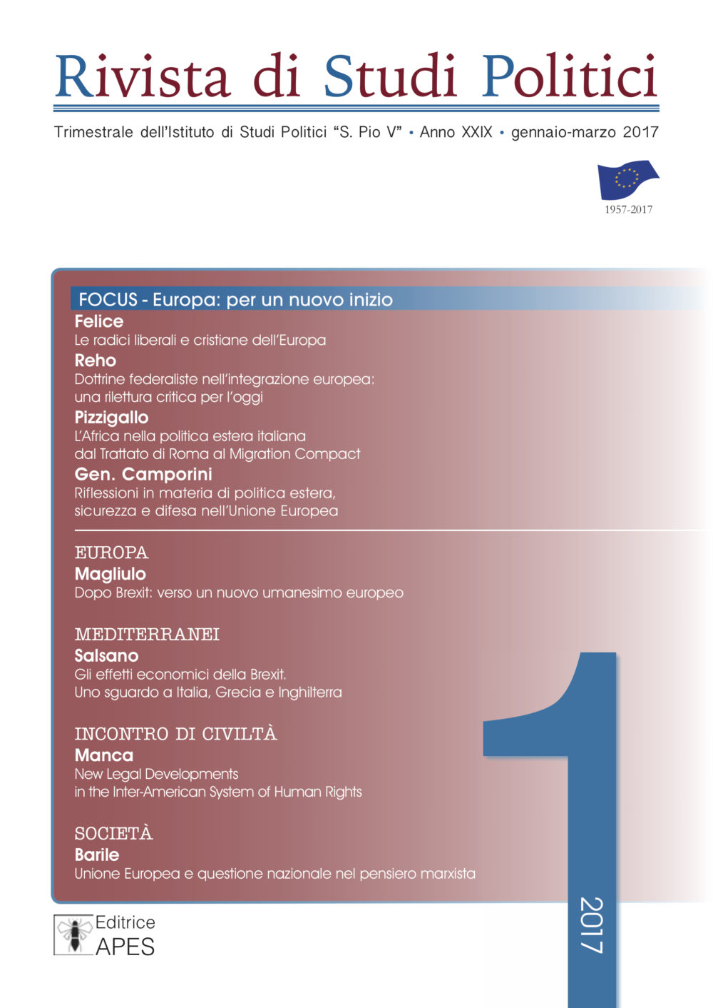 Rivista di Studi Politici 1 2017
