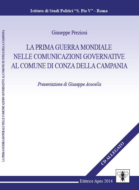 La prima Guerra Mondiale nelle comunicazioni governative al Comune di Conza della Campania