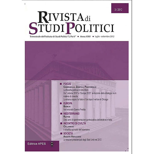 Rivista 3/2012 - Anno XXIV - Luglio/Settembre
